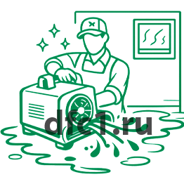 Сушка и уборка после потопа в Оренбурге